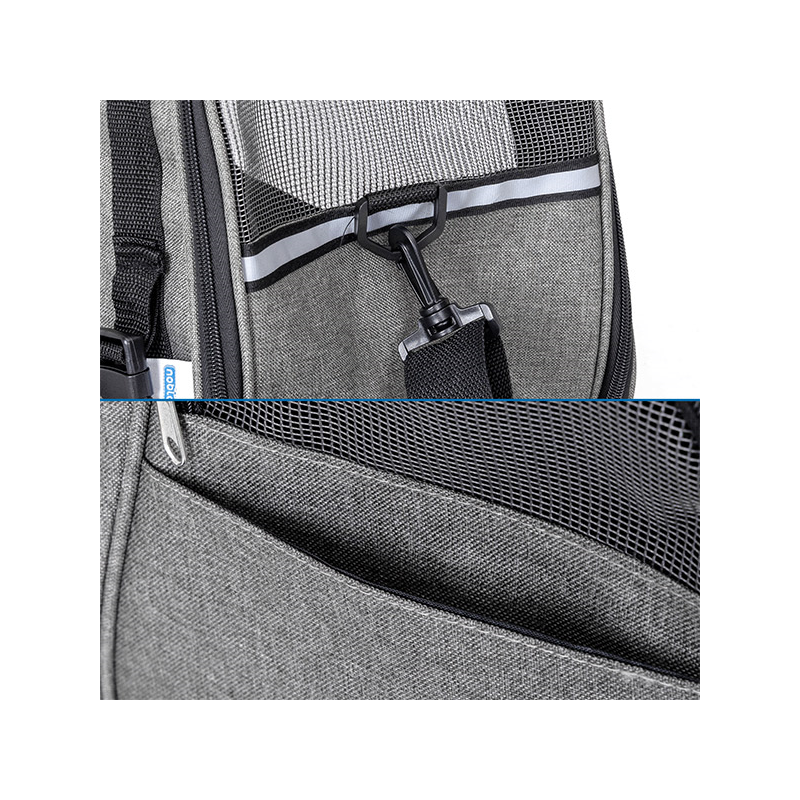 Nobleza kelioninė rankinė šunims ir katėms, 52x25x35 cm