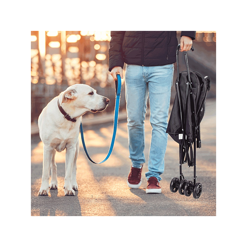 Nobleza sulankstomas, kelioninis vežimėlis augintiniams, 65x42x94 cm