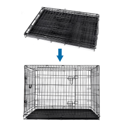 Nobleza metalinis narvas šuniui, XXL, 121x76,5x81 cm