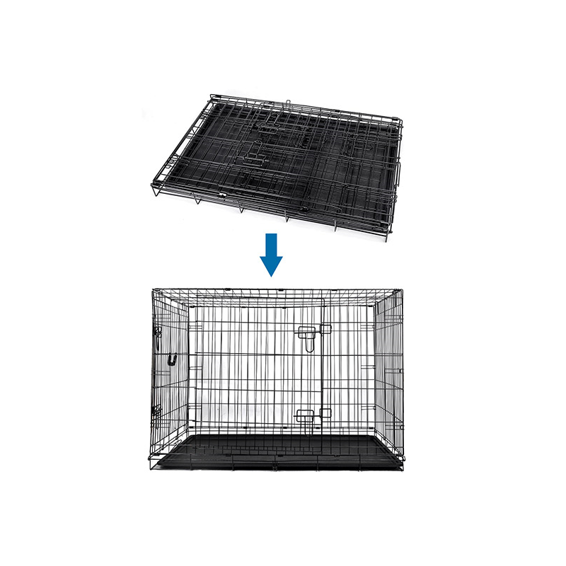 Nobleza metalinis narvas šuniui, XXL, 121x76,5x81 cm