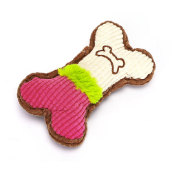 Nobleza pliušinis kauliukas žaislas šunims