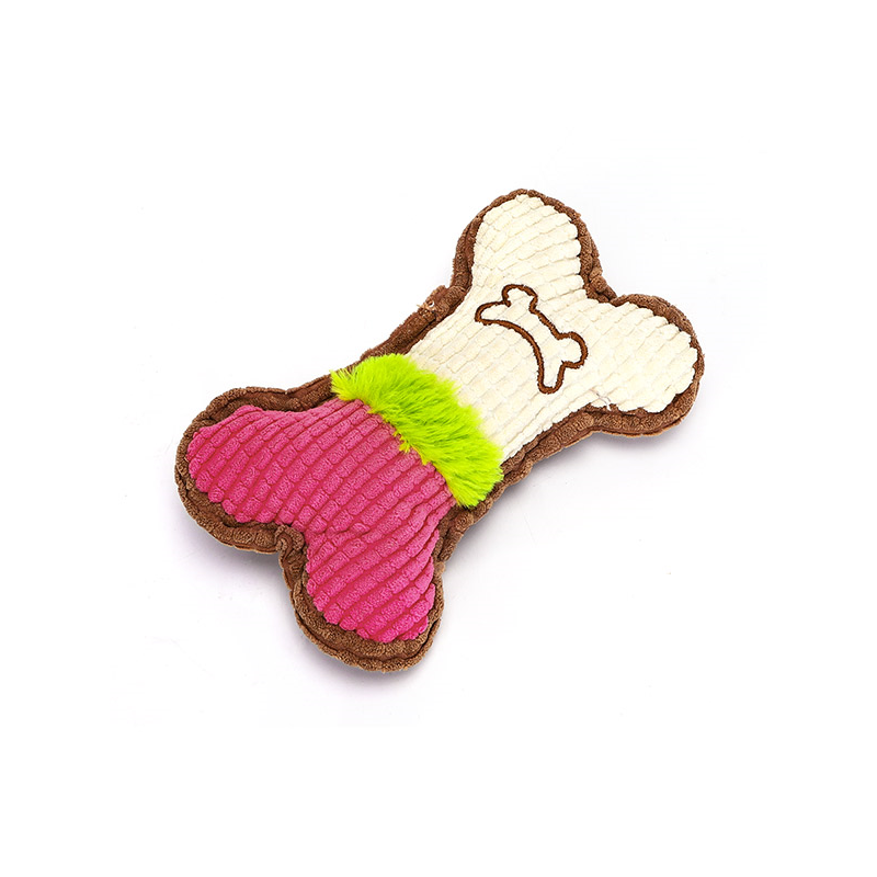 Nobleza pliušinis kauliukas žaislas šunims