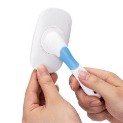 Nobleza šukos su besisukančia galvute augintiniams, 15x10,5 cm