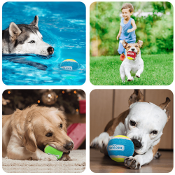 Nobleza teniso kamuoliukai šunims, 3 vnt.