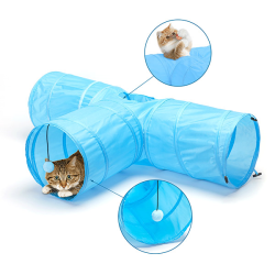 Nobleza tunelis su žaislais katėms, 80x30x25 cm