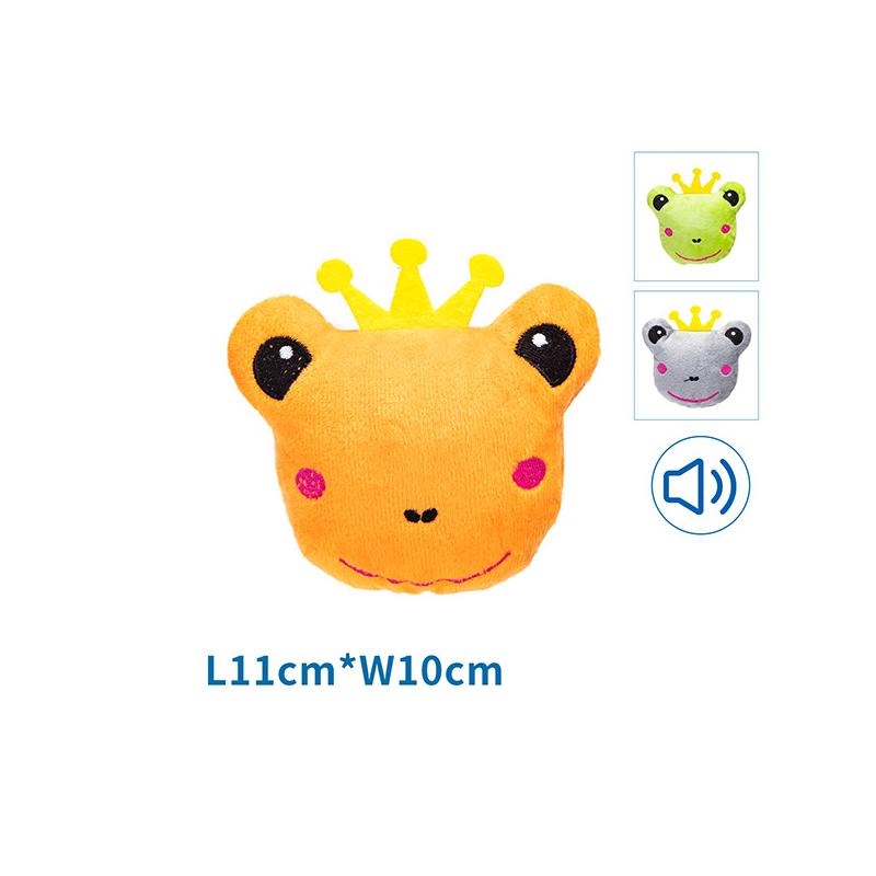 Nobleza cypsinti, pliušinė varlė žaislas šunims