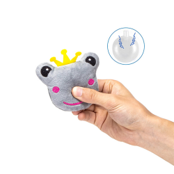 Nobleza cypsinti, pliušinė varlė žaislas šunims