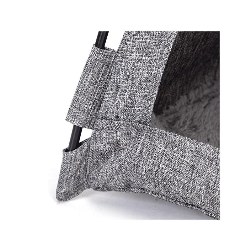 Nobleza pilka palapinė šunims ir katėms, 40x40x36 cm