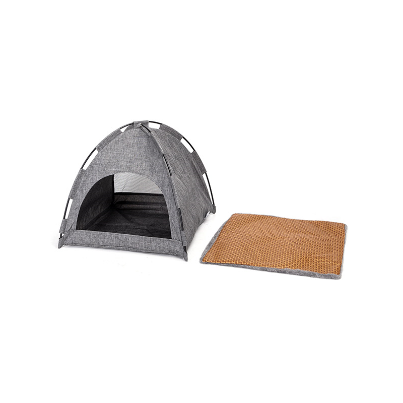 Nobleza pilka palapinė šunims ir katėms, 40x40x36 cm