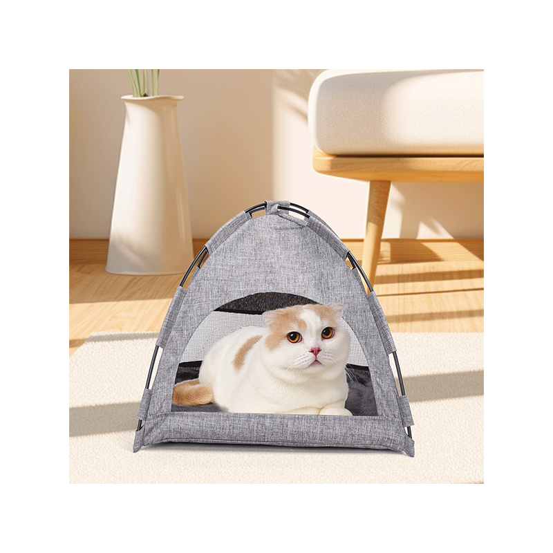 Nobleza pilka palapinė šunims ir katėms, 40x40x36 cm