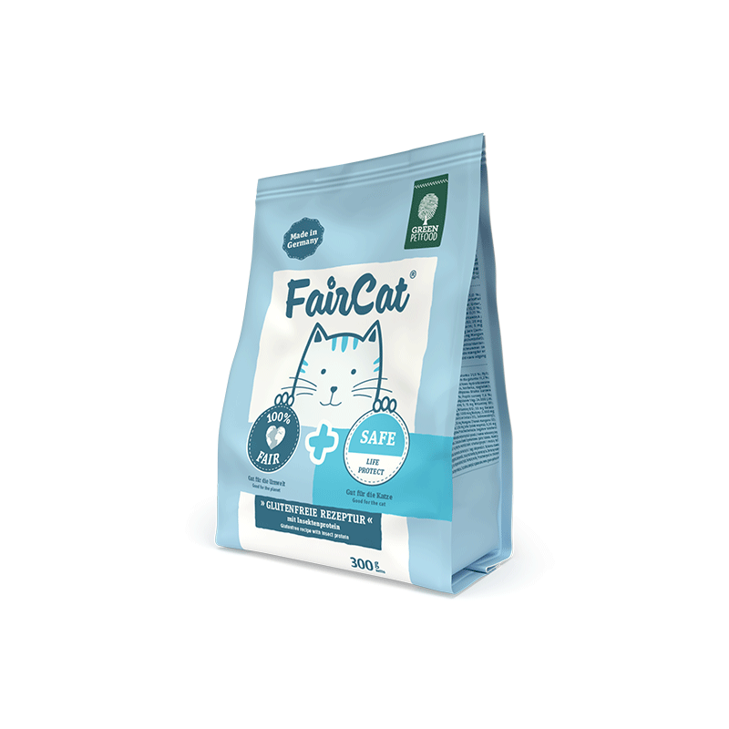 Green Petfood FairCat Safe sausas maistas katėms, 300 g