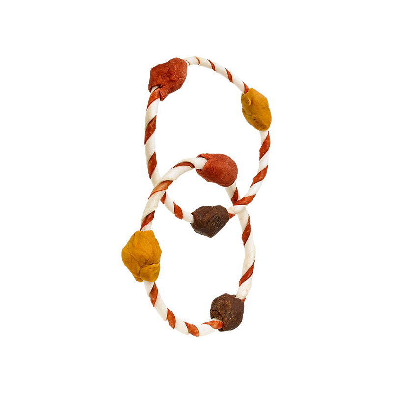 8in1 Flavours trigubo skonio žiedai skanėstai šunims, M/L, 120 g