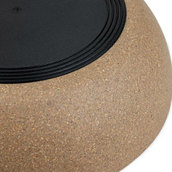 Happet bambukinis, smėlio spalvos dubenėlis šunims ir katėms, 0,5l