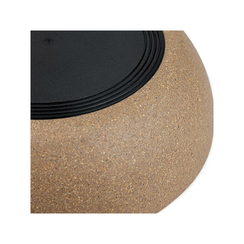 Happet bambukinis, smėlio spalvos dubenėlis šunims ir katėms, 0,5l