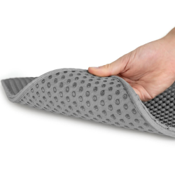 Happet pilkas kraiko kilimėlis katėms, 45x60 cm