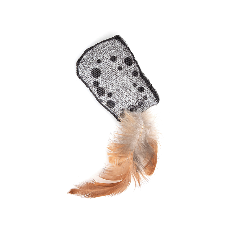 Nobleza pliušinis žaislas su katžole katėms, 1 vnt.