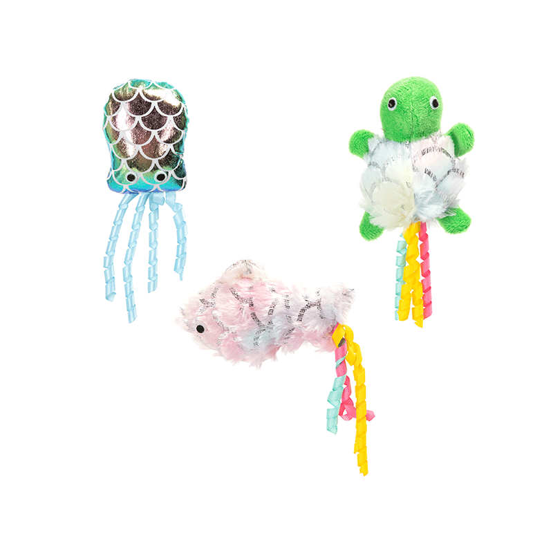 Nobleza minkštas žaislas su katžole katėms, 1 vnt.