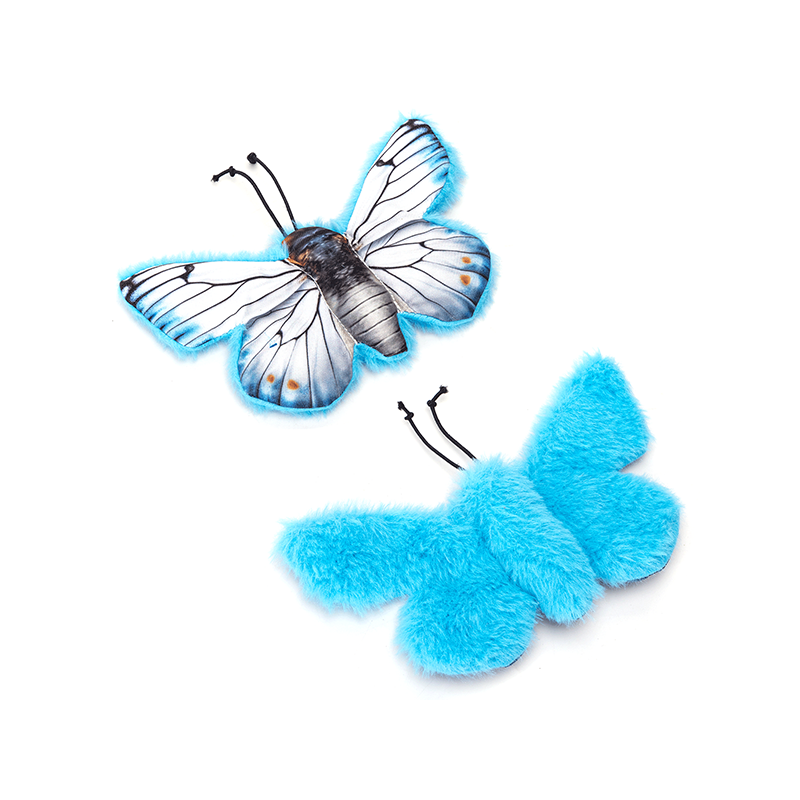 Nobleza drugelis su katžole žaislas katėms, 1 vnt.