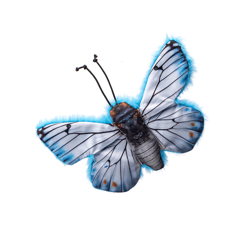 Nobleza drugelis su katžole žaislas katėms, 1 vnt.