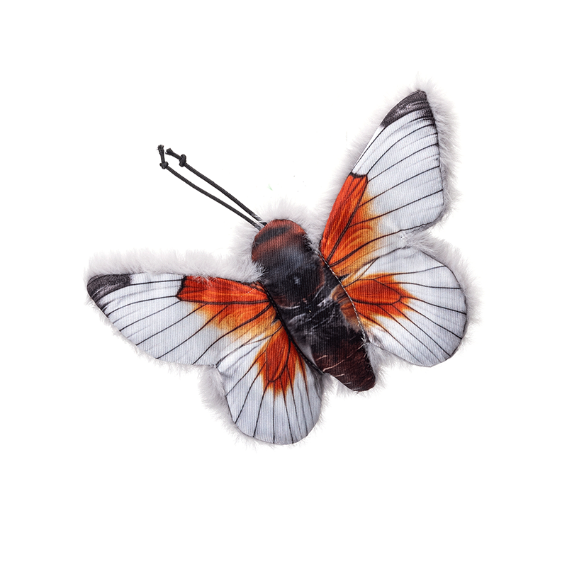 Nobleza drugelis su katžole žaislas katėms, 1 vnt.