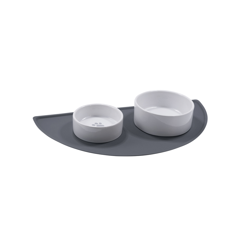 Nobby Luna silikoninis kilimėlis dubenėliams, 49x24 cm