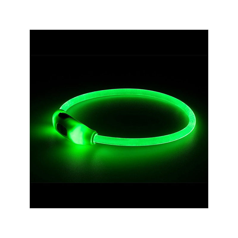 Happet šviečiantis antkaklis šunims, M, 55 cm