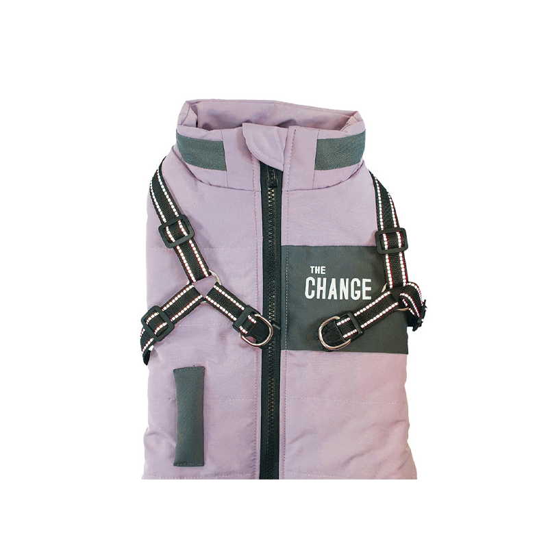 Nobby Change 2in1 violetinė striukė šuniui, 23 cm