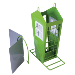 Nobby Gurli žalia lesyklėlė paukščiams, 15x11x22 cm