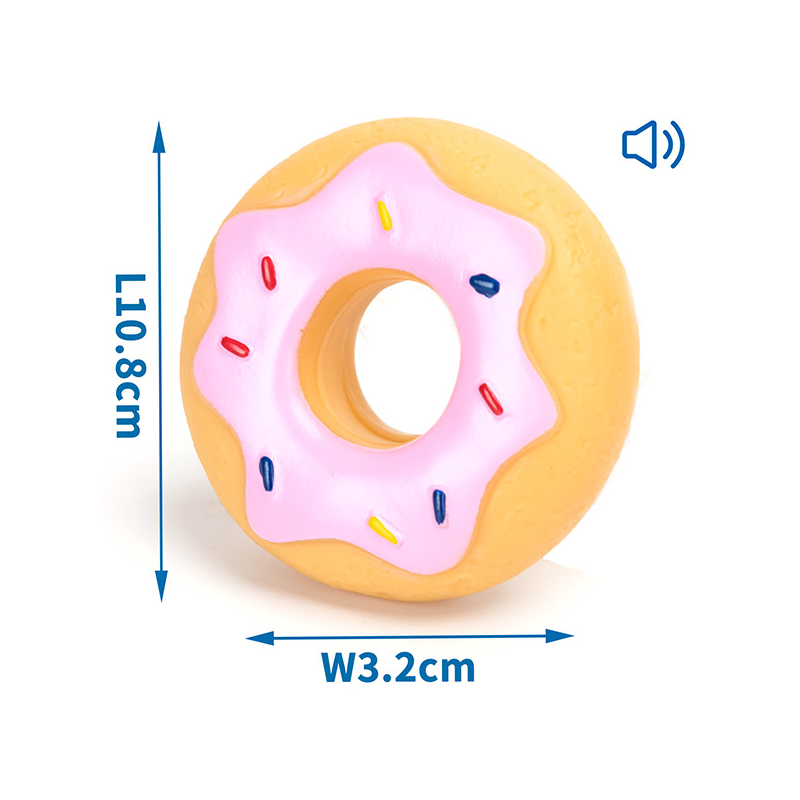 Nobleza vinilinė spurga žaislas šunims, 10 cm