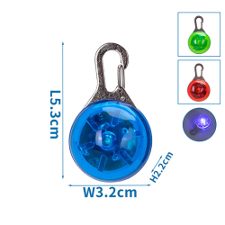 Nobleza LED šviečiantis pakabukas ant antkaklio šunims, 5,3x3,2 cm