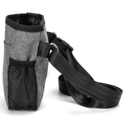 Nobleza pilkas skanėstų dėklas šunims, 16x8x6 cm