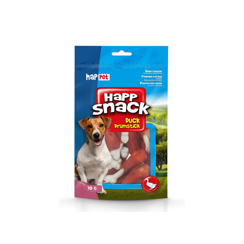 Happet Happ Snack kalcio kauliukai su antiena skanėstai šunims, 70 g