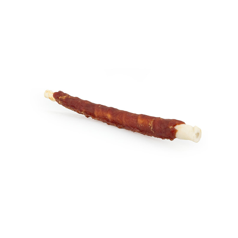 Happet Happ Snack karvės odos lazdelė su anties krūtinėle skanėstai šunims, 1 vnt.