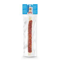 Happet Happ Snack karvės odos lazdelė su anties krūtinėle skanėstai šunims, 1 vnt.