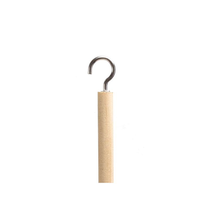 Nobleza medinės sūpynės su varpeliu žaislas paukščiams, 12,5x1,5x10,5 cm