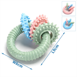 Nobleza guminis žaislas šunims, 9x8 cm