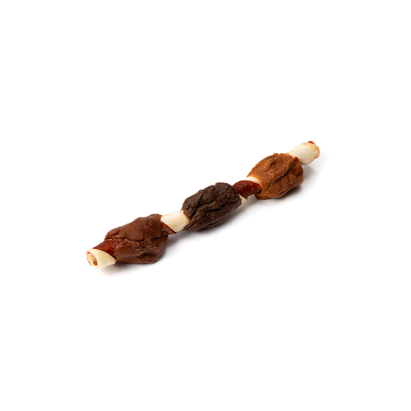 8in1 Flavours Mega Skewers trigubo skonio skanėstas šunims, 160 g