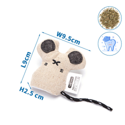 Nobleza pelė su katžole žaislas katėms