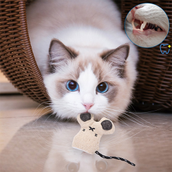 Nobleza pelė su katžole žaislas katėms