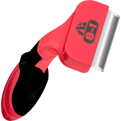 8in1 Perfect Coat DeShedder šukos vidutinio dydžio veislių šunims