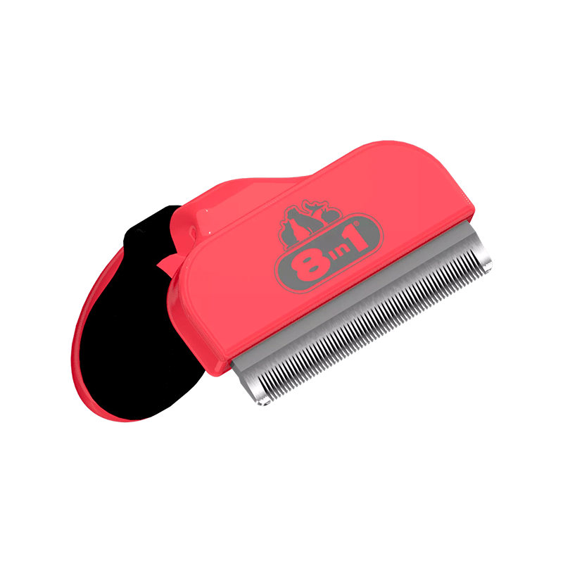 8in1 Perfect Coat DeShedder šukos vidutinio dydžio veislių šunims