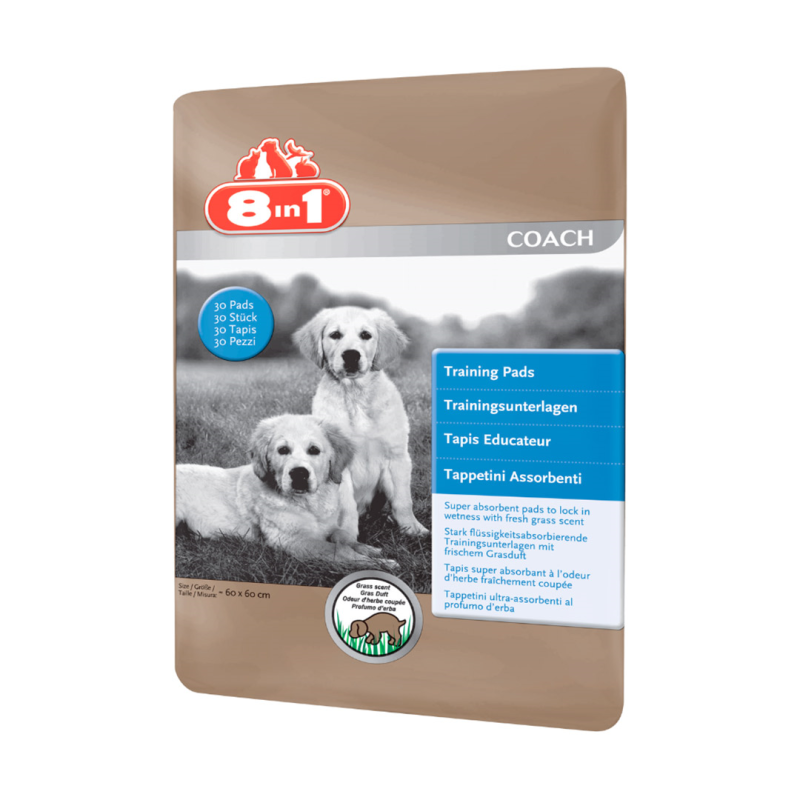 8in1 vienkartinės palutės šunims, 30 vnt.