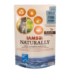 IAMS Naturally konservai su tunu katėms, 85 g