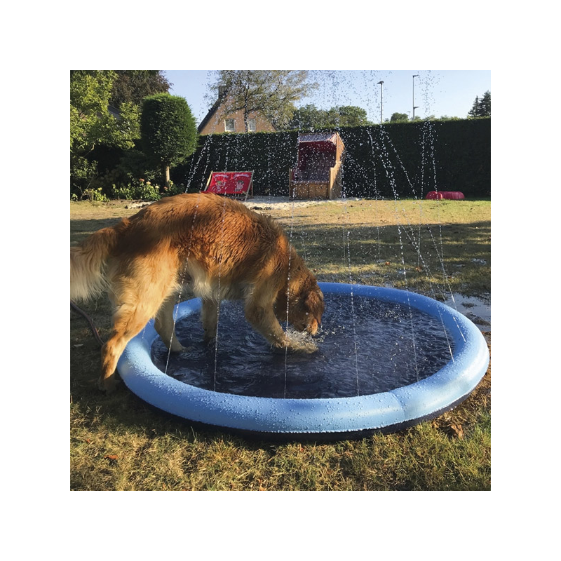 Nobby raudonas baseinas šunims, 100 cm