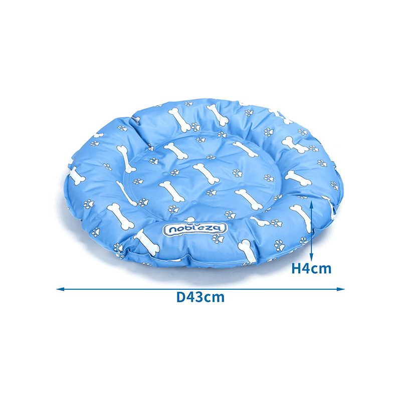 Nobleza apvalus vėsinantis kilimėlis šunims ir katėms, 43x4 cm