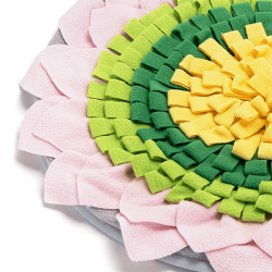 Nobleza lotuso žiedas–uostymo kilimėlis šunims ir katėms, 50 cm