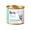 Brit Grain Free Veterinary Diets Struvite konservuotas pašaras katėms, 200 g