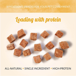 Antos Wild šaltyje džiovinti triušienos skanėstai šunims, 90 g