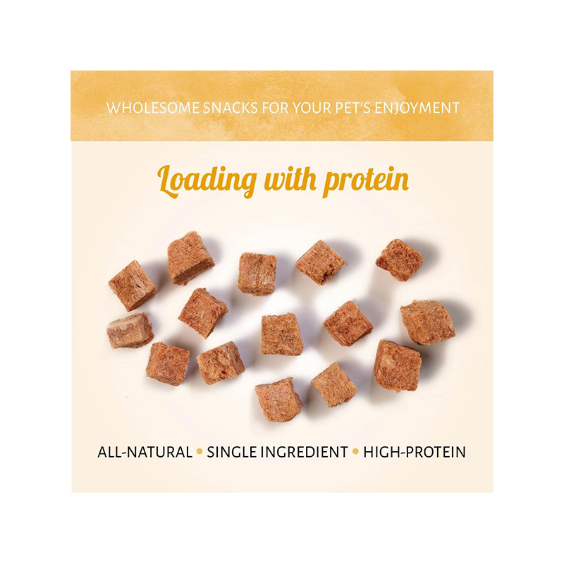 Antos Wild šaltyje džiovinti triušienos skanėstai šunims, 90 g