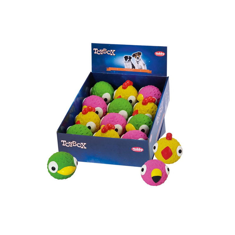 Nobby latekso paukštis žaislas šunims, 1 vnt.